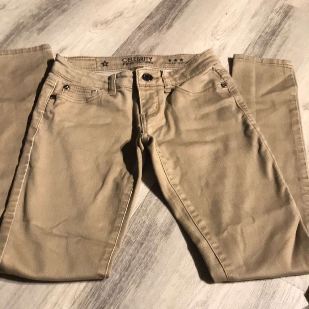 Celebrity Pink jeans. Skinny beige color. Used - in good condition. Size 0